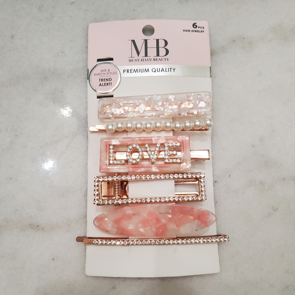 Rose Gold Hair Jewelry